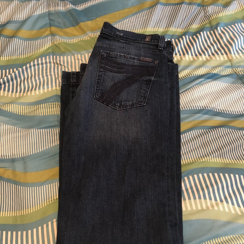 Women’s seven for all mankind distressed jeans